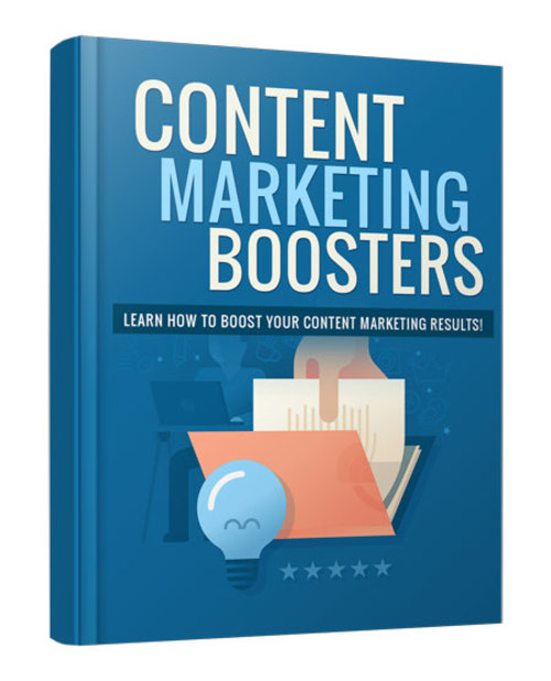 Product picture Content Marketing Boosters