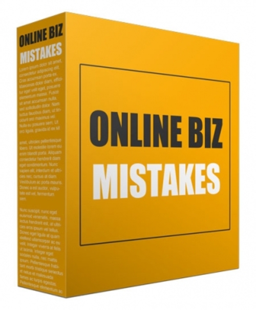 Product picture Online Biz Mistakes